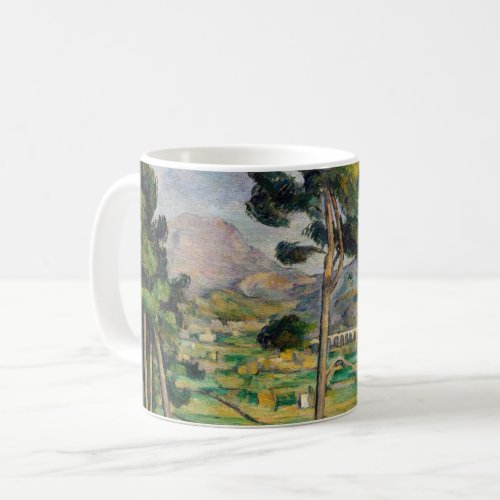 Paul Cezanne _ Mont Sainte_Victoire and Viaduct Coffee Mug