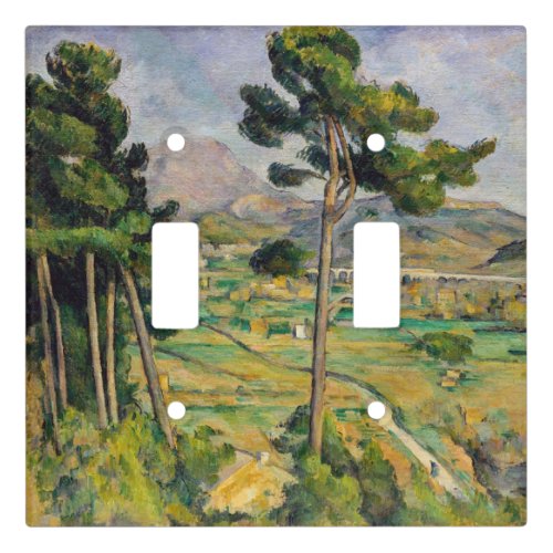 Paul Cezanne _ Mont Sainte_Victoire and Viaduct Light Switch Cover