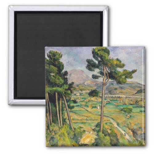 Paul Cezanne _ Mont Sainte_Victoire and Viaduct Magnet