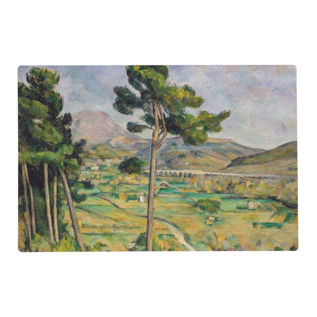 Paul Cezanne - Mont Sainte-Victoire and Viaduct Placemat (Front)