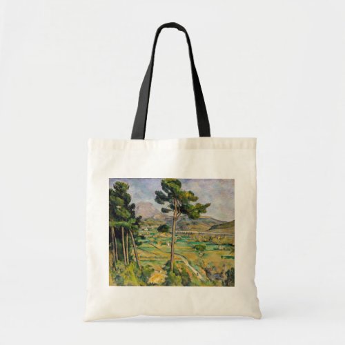 Paul Cezanne _ Mont Sainte_Victoire and Viaduct Tote Bag