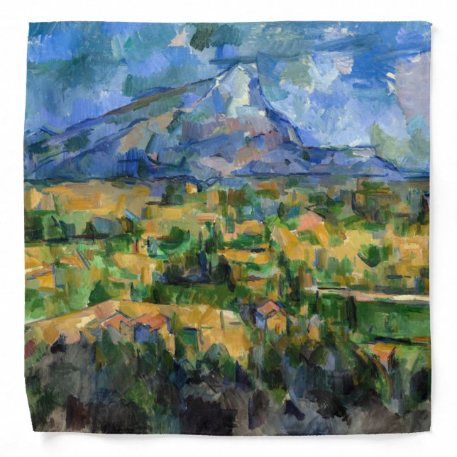 Paul Cezanne - Mont Sainte-Victoire Bandana (Front)