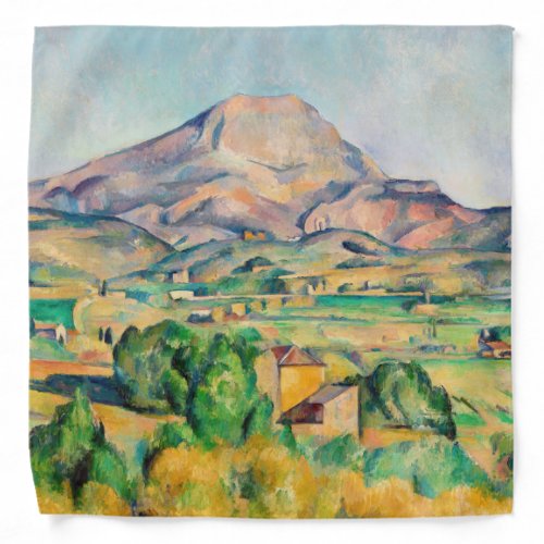 Paul Cezanne _ Mont Sainte_Victoire Bandana