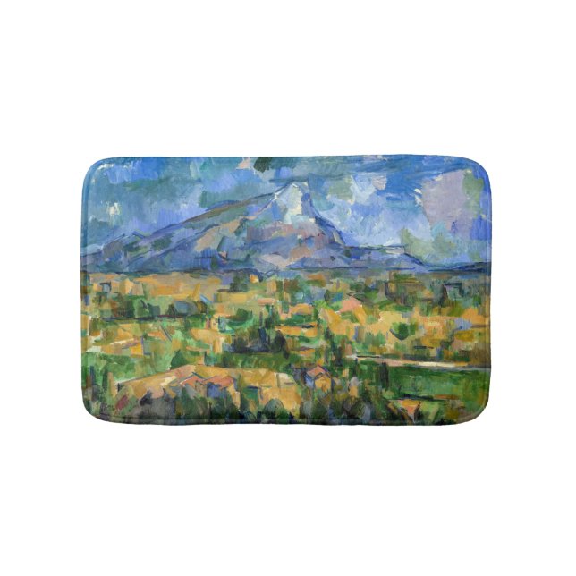 Paul Cezanne - Mont Sainte-Victoire Bath Mat (Front)