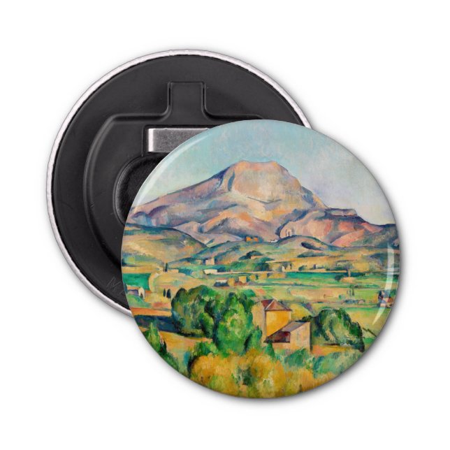 Paul Cezanne - Mont Sainte-Victoire Bottle Opener (Front)