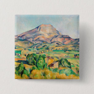 Paul Cezanne - Mont Sainte-Victoire Button
