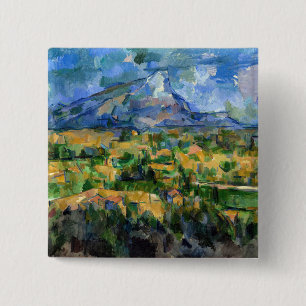 Paul Cezanne - Mont Sainte-Victoire Button