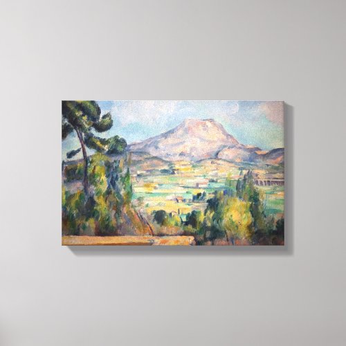 Paul Cezanne _ Mont Sainte_Victoire Canvas Print