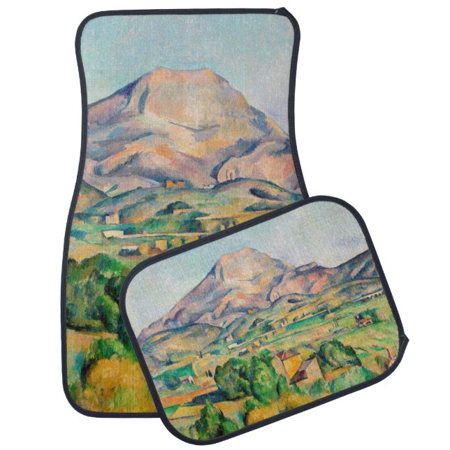 Paul Cezanne - Mont Sainte-Victoire Car Floor Mat (Set)