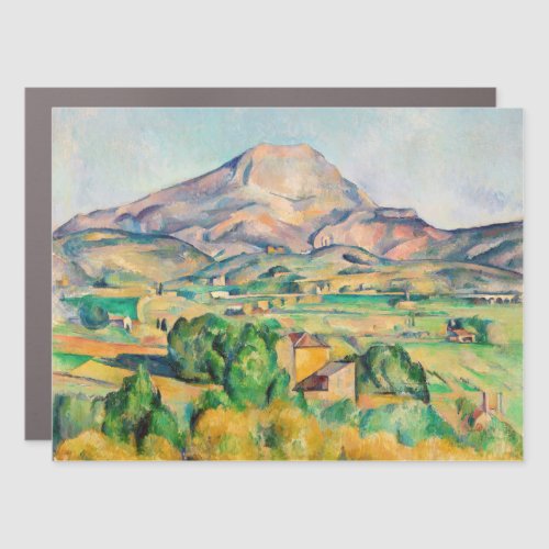 Paul Cezanne _ Mont Sainte_Victoire Car Magnet