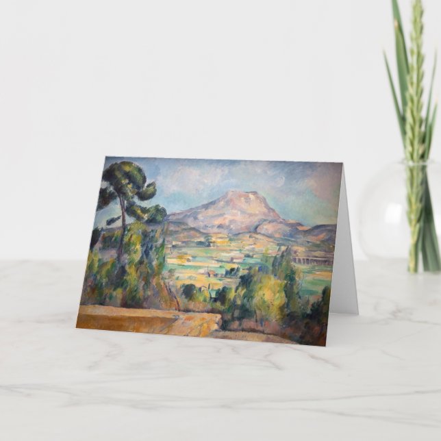 Paul Cezanne - Mont Sainte-Victoire Card (Front)