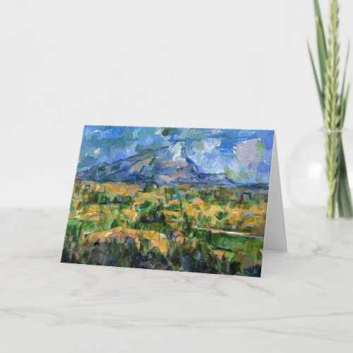 Paul Cezanne _ Mont Sainte_Victoire Card