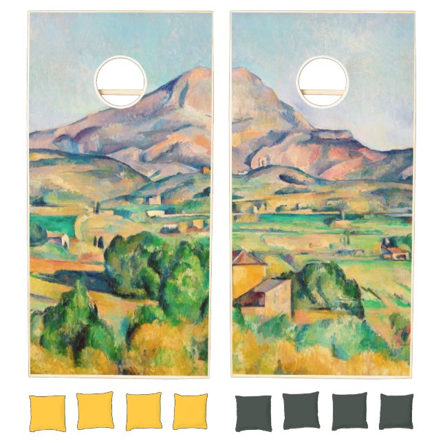 Paul Cezanne - Mont Sainte-Victoire Cornhole Set (Set)