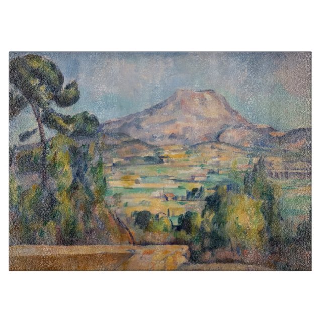 Paul Cezanne - Mont Sainte-Victoire Cutting Board (Front)