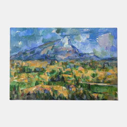 Paul Cezanne _ Mont Sainte_Victoire Doormat