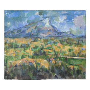 Paul Cezanne - Mont Sainte-Victoire Duvet Cover