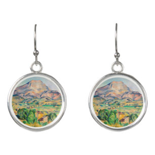 Paul Cezanne - Mont Sainte-Victoire Earrings