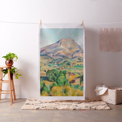 Paul Cezanne - Mont Sainte-Victoire Fabric