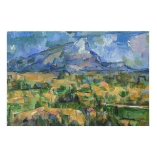 Paul Cezanne - Mont Sainte-Victoire Faux Canvas Print