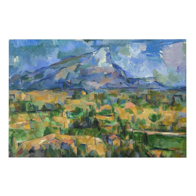 Paul Cezanne - Mont Sainte-Victoire Faux Canvas Print (Front)