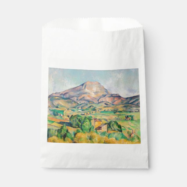 Paul Cezanne - Mont Sainte-Victoire Favor Bag (Front)