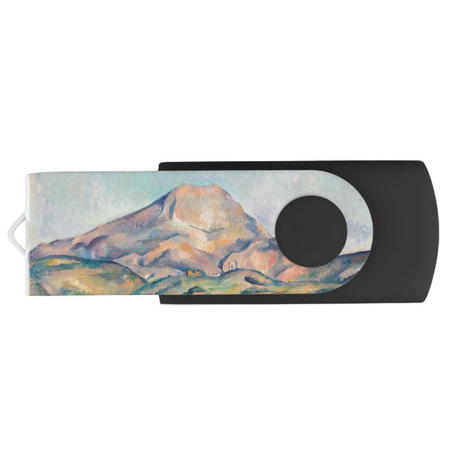 Paul Cezanne - Mont Sainte-Victoire Flash Drive (Back)