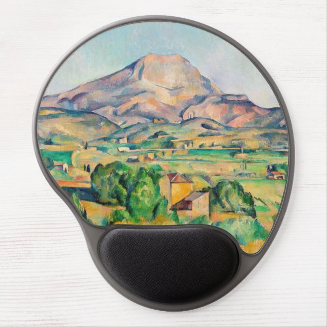Paul Cezanne - Mont Sainte-Victoire Gel Mouse Pad (Front)