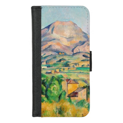Paul Cezanne _ Mont Sainte_Victoire iPhone 87 Wallet Case