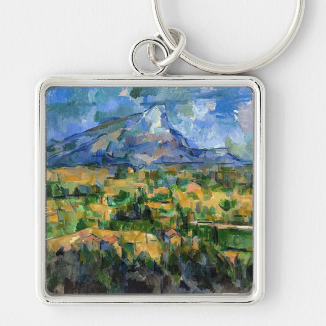 Paul Cezanne - Mont Sainte-Victoire Keychain (Front)