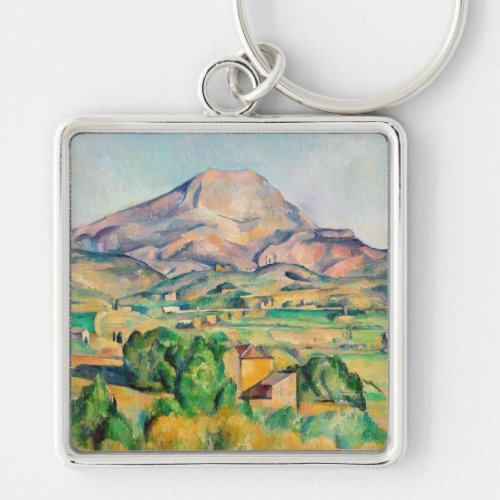 Paul Cezanne _ Mont Sainte_Victoire  Keychain