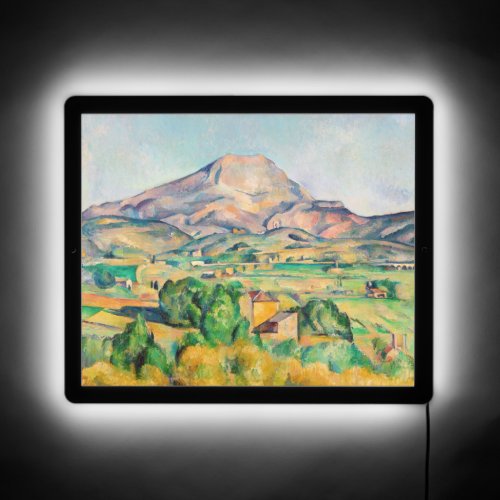 Paul Cezanne _ Mont Sainte_Victoire LED Sign