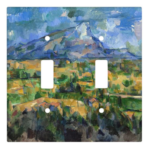 Paul Cezanne _ Mont Sainte_Victoire Light Switch Cover