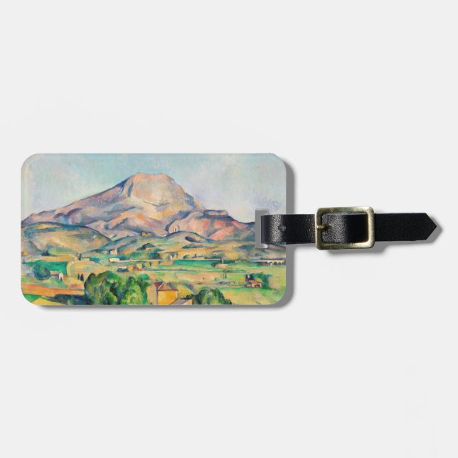 Paul Cezanne - Mont Sainte-Victoire Luggage Tag (Front Horizontal)