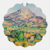 Paul Cezanne - Mont Sainte-Victoire Ornament Card
