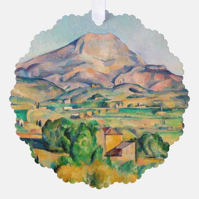 Paul Cezanne - Mont Sainte-Victoire Ornament Card (Front)