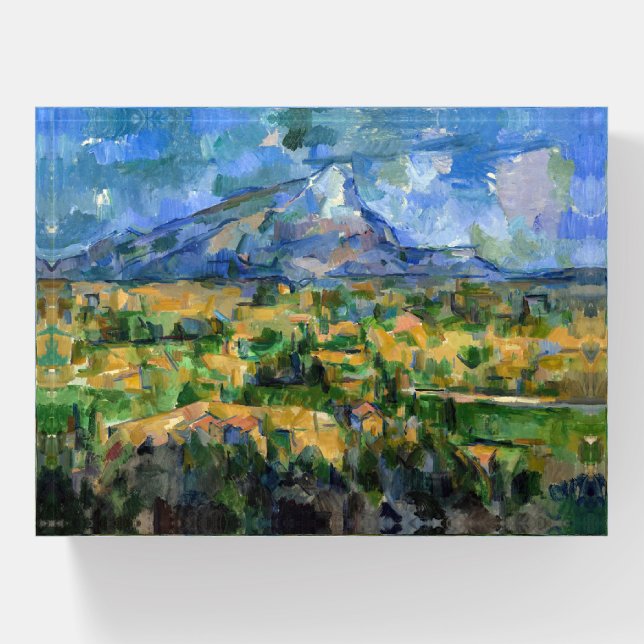 Paul Cezanne - Mont Sainte-Victoire Paperweight (Front)
