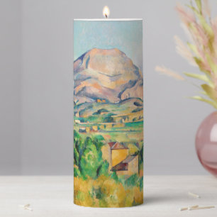 Paul Cezanne - Mont Sainte-Victoire Pillar Candle