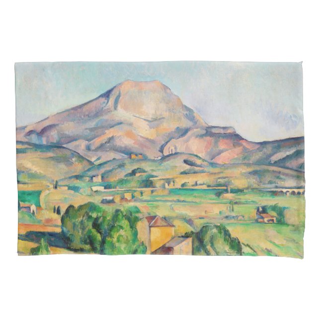Paul Cezanne - Mont Sainte-Victoire Pillow Case (Front)