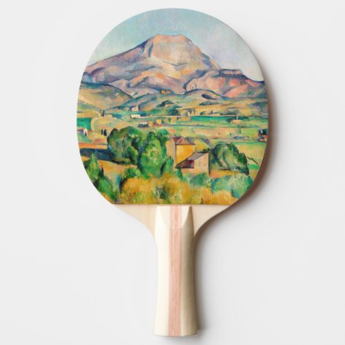 Paul Cezanne _ Mont Sainte_Victoire Ping Pong Paddle