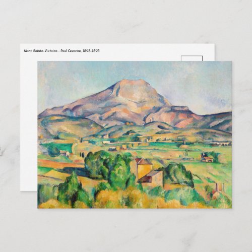 Paul Cezanne _ Mont Sainte_Victoire Postcard