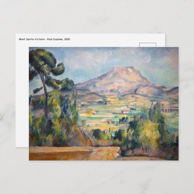 Paul Cezanne - Mont Sainte-Victoire Postcard (Front/Back)