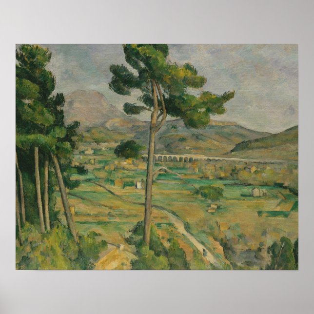 Paul Cezanne - Mont Sainte-Victoire Poster (Front)