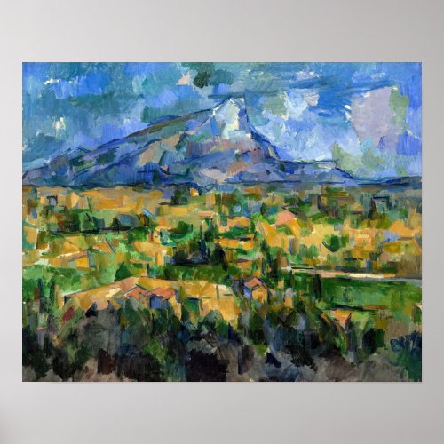 Paul Cezanne _ Mont Sainte_Victoire Poster