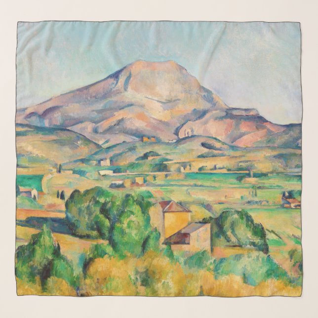 Paul Cezanne - Mont Sainte-Victoire Scarf (Front)