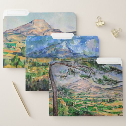 Paul Cezanne  _ Mont Sainte_Victoire Selection File Folder