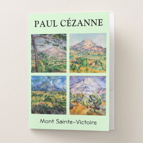 Paul Cezanne  _ Mont Sainte_Victoire Selection Pocket Folder
