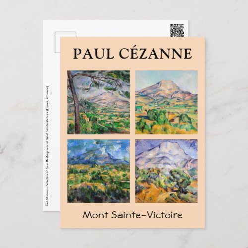 Paul Cezanne  _ Mont Sainte_Victoire Selection Postcard