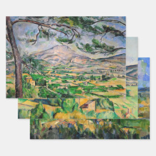 Paul Cezanne - Mont Sainte-Victoire Selection Wrapping Paper Sheets