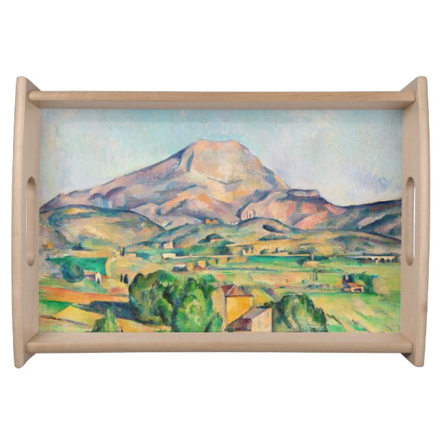 Paul Cezanne - Mont Sainte-Victoire Serving Tray (Front)