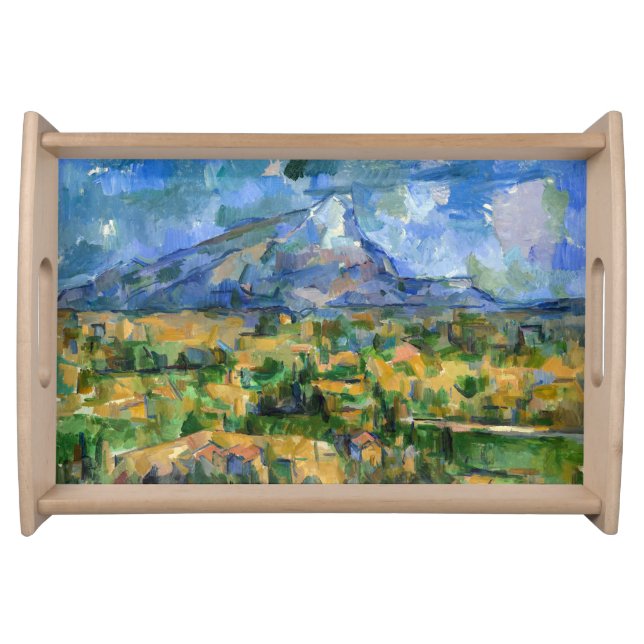 Paul Cezanne - Mont Sainte-Victoire Serving Tray (Front)